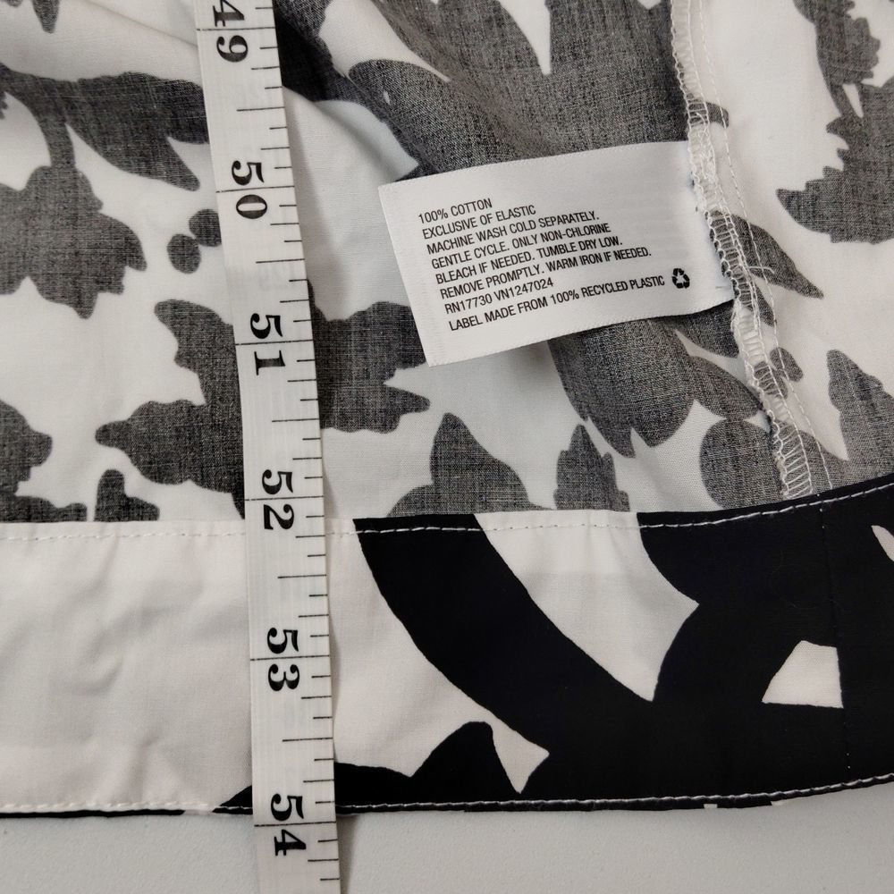 Christopher John Rogers Wrap Dress Black White NWT - Picture 10 of 13